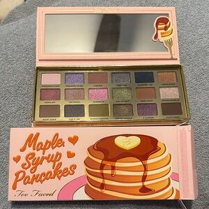 Too Faced Maple Syrup Pancakes Palette - Purple, Pink, Brown Hues
